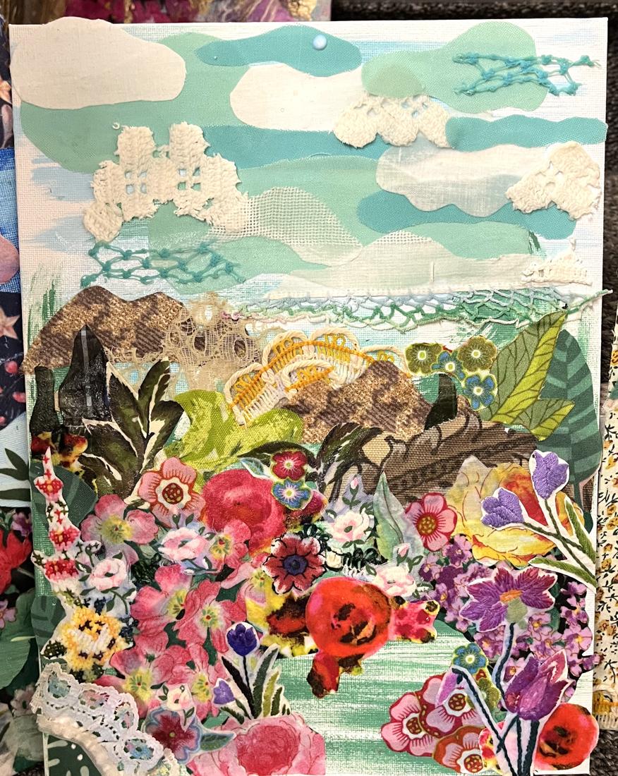 Crafters using Scorch Marker products at the Wildflower Conference