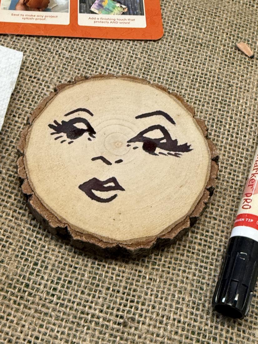 Crafters using Scorch Marker products at the Wildflower Conference