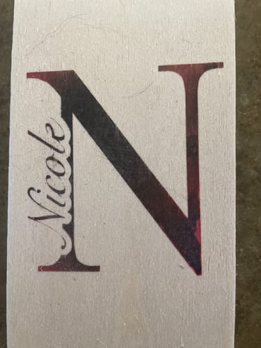 Customer photo: Mesh Stencils by Scott R.