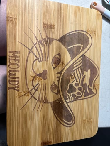 Customer photo: Wood Ornament Kit by Kimberly K.