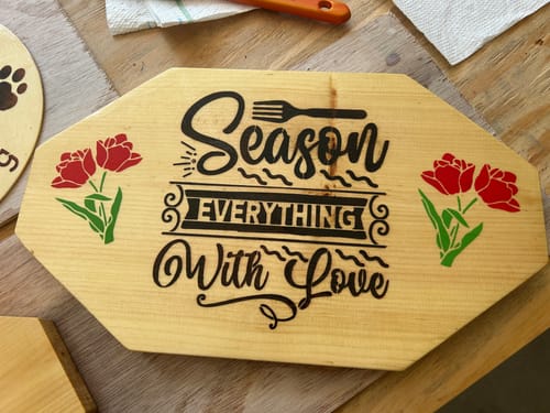 Customer photo: Wood Pre-Treatment by Gayle I.