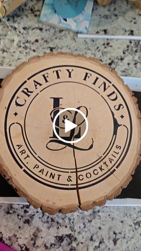 Customer photo: Wood Ornament Kit by LaToya L.