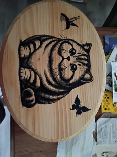 Customer photo: Mesh Stencils by Carol B.