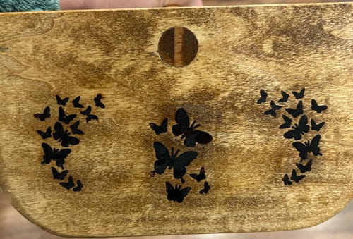 Customer photo: Mesh Stencils by Scott S.