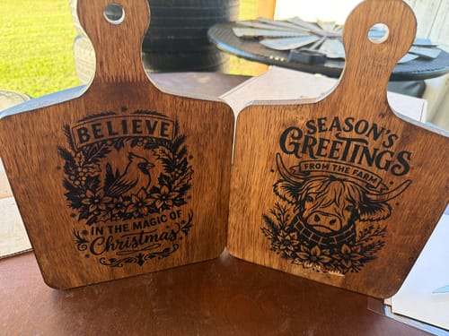 Customer photo: Mesh Stencils by Thea G.