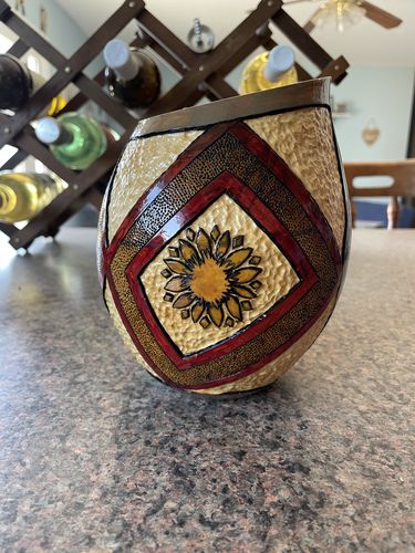 Customer photo: Mesh Stencils by Kelley R.