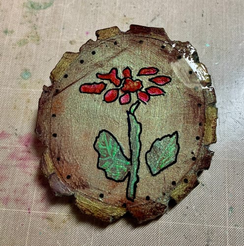 Customer photo: Wood Ornament Kit by Patty S.