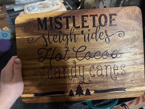 Customer photo: Scorch Paint by Faith E.