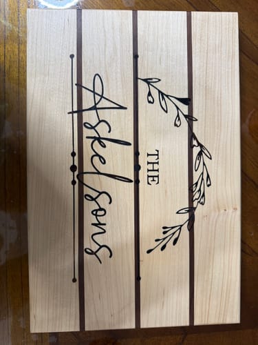 Customer photo: Wood Finishing Oil by Karen A.