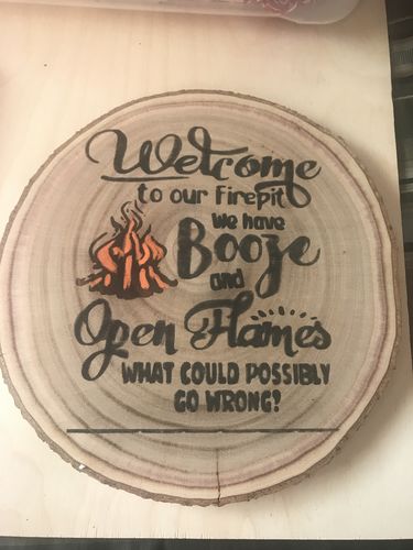 Customer photo: Mesh Stencils by Donna B.