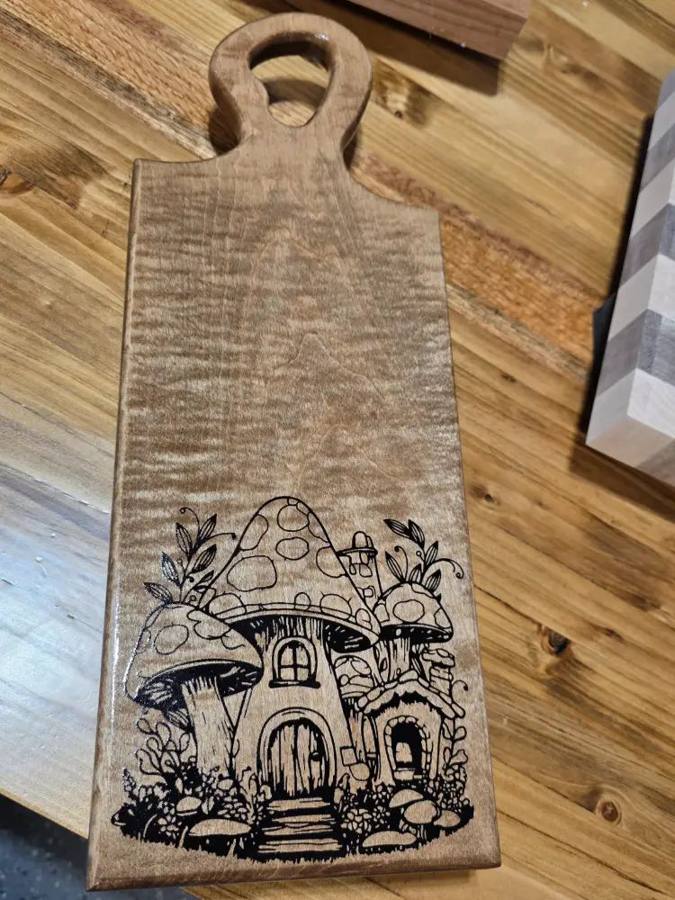Wood burning project made with Scorch Marker by Brian Beebe