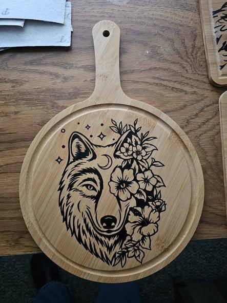 Wood burning project made with Scorch Marker by Carine Abbott