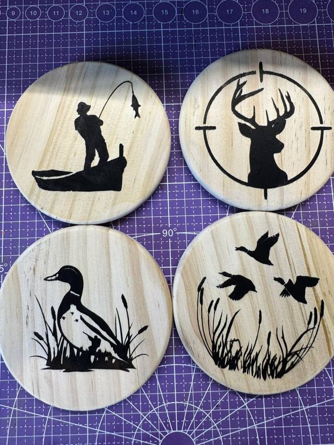 Wood burning project made with Scorch Marker by Chantal St-Amour Kelly