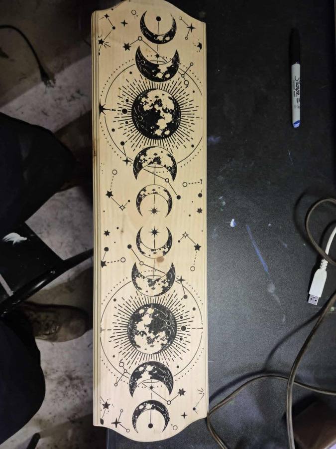 Wood burning project made with Scorch Marker by Dan Zyskowski