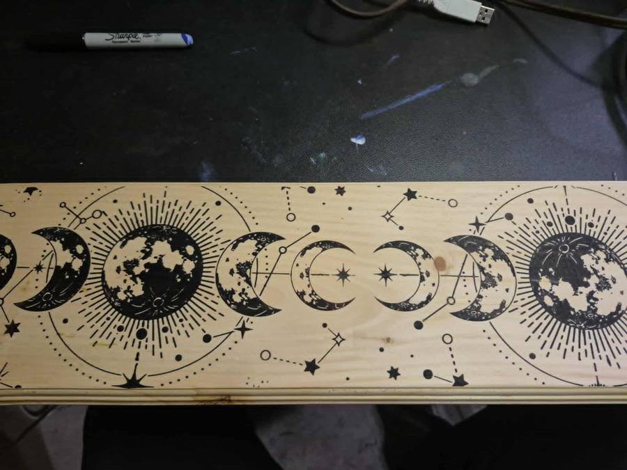 Wood burning project made with Scorch Marker by Dan Zyskowski