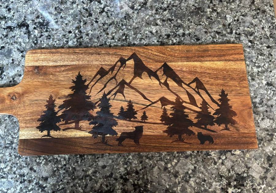 Wood burning project made with Scorch Marker by Denise Herring McGrath