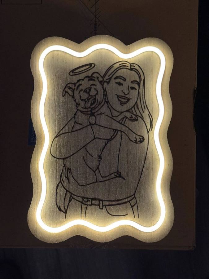 Wood burning project made with Scorch Marker by El Guero