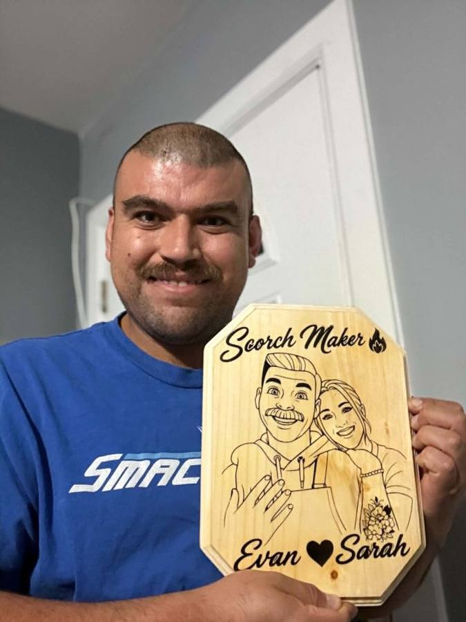 Wood burning project made with Scorch Marker by guero