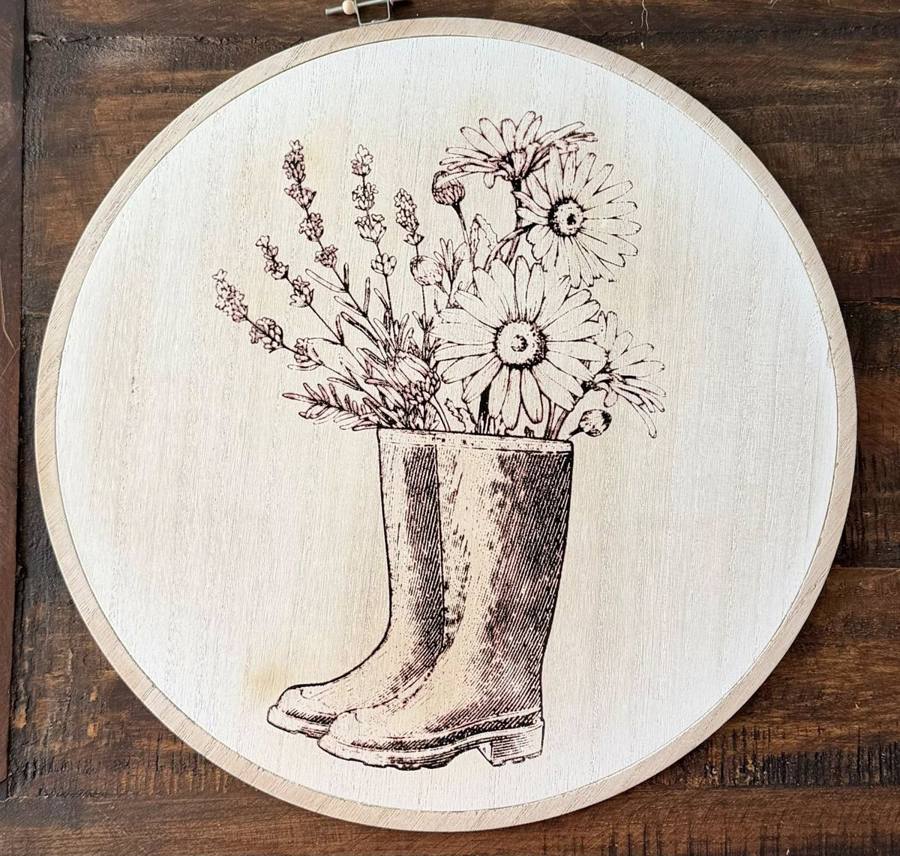 Wood burning project made with Scorch Marker by It's a chalk thing