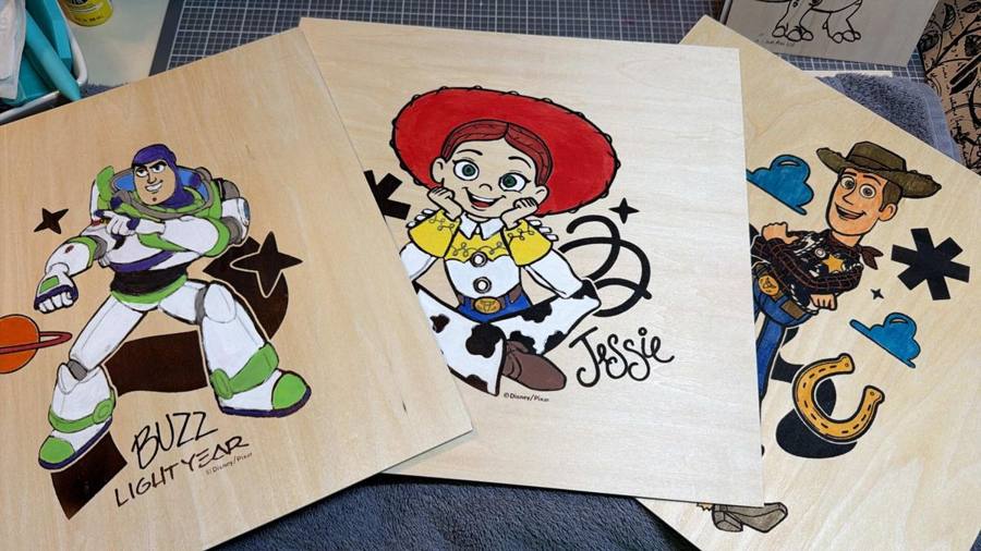 Wood burning project made with Scorch Marker by It's a chalk thing