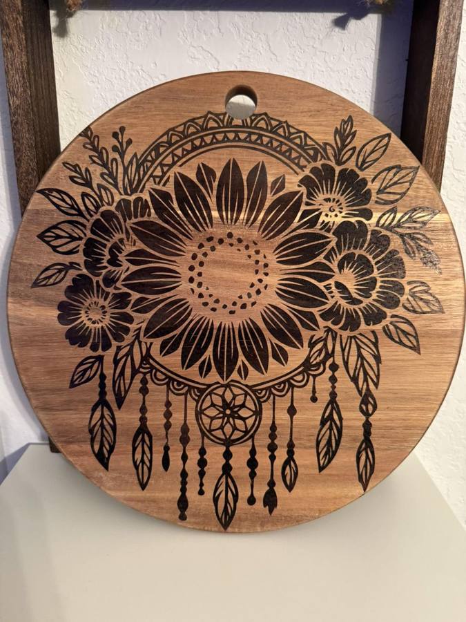 Wood burning project made with Scorch Marker by Kathryn Febus