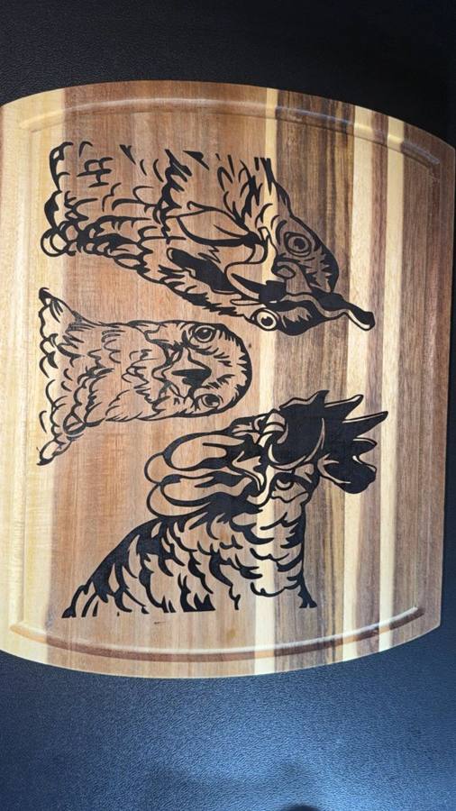 Wood burning project made with Scorch Marker by Kenneth Duncan