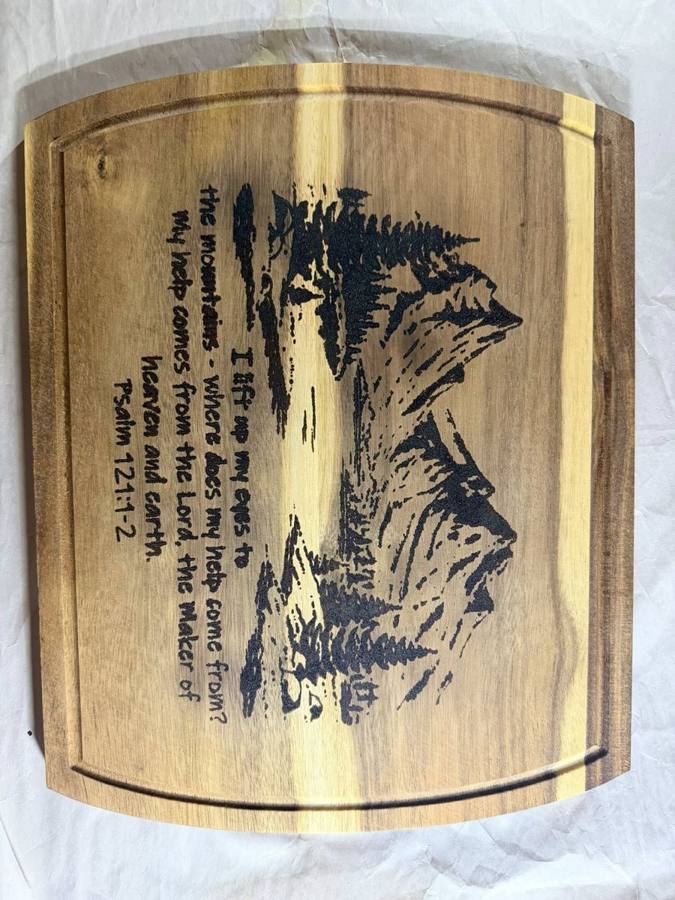 Wood burning project made with Scorch Marker by Kenneth Duncan