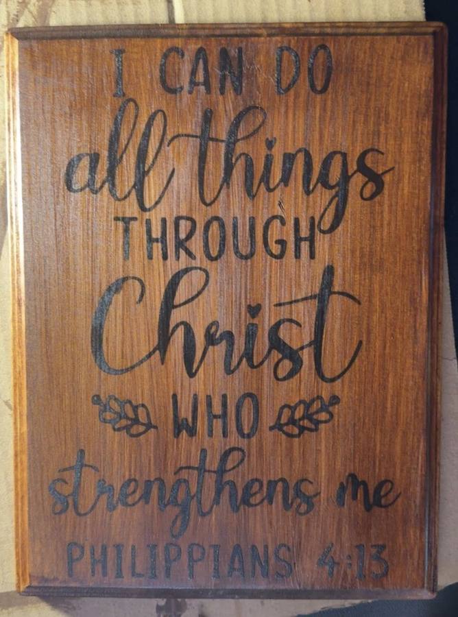 Wood burning project made with Scorch Marker by Kenneth Duncan