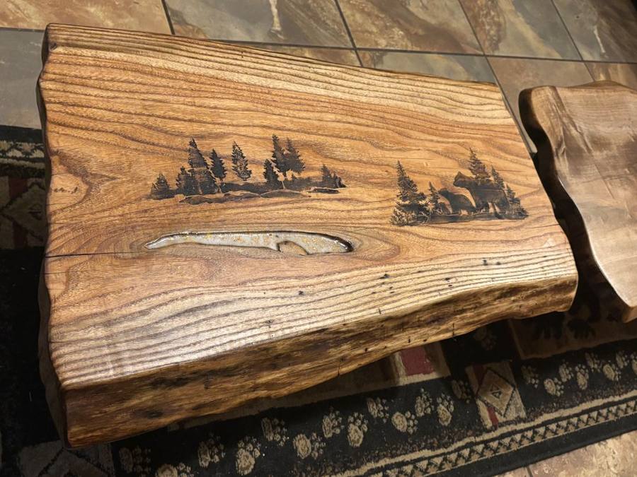 Wood burning project made with Scorch Marker by Michele Bryden