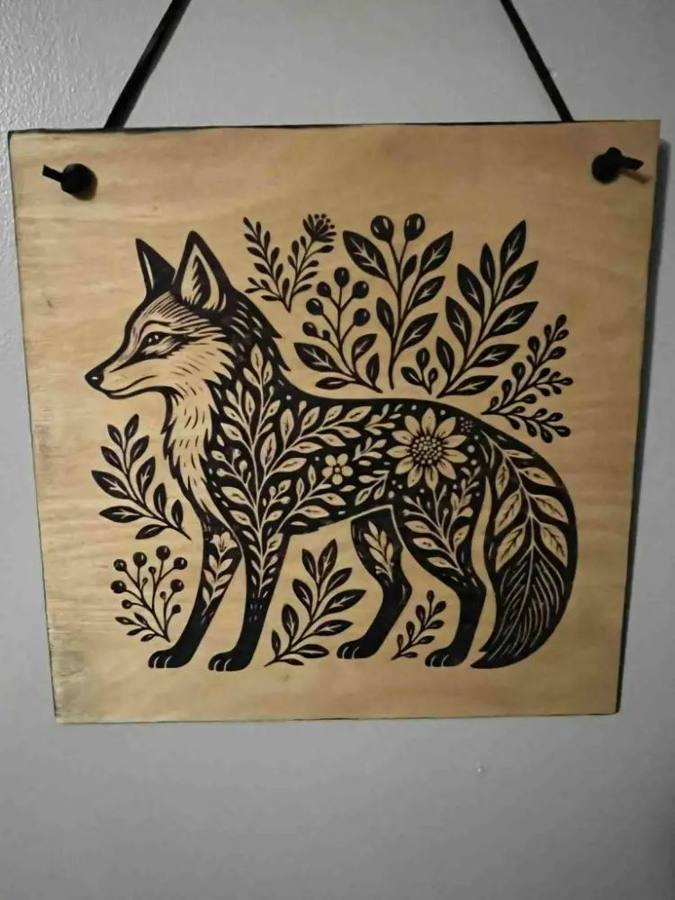 Wood burning project made with Scorch Marker by Sandy Eccard